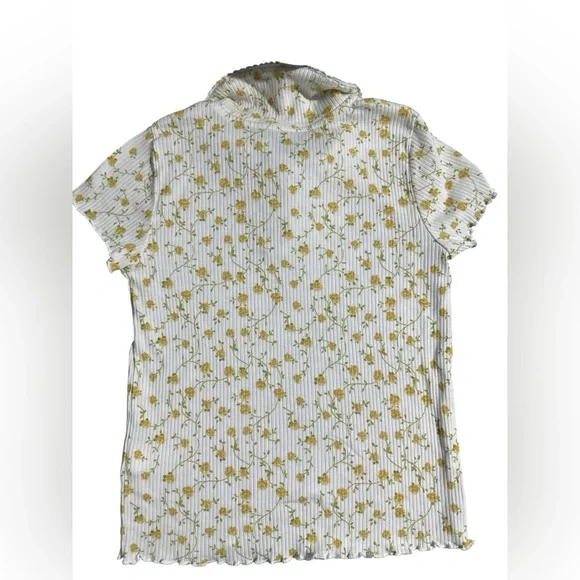 Floral Kids Short Sleeve Shirt - Picture 4 of 4